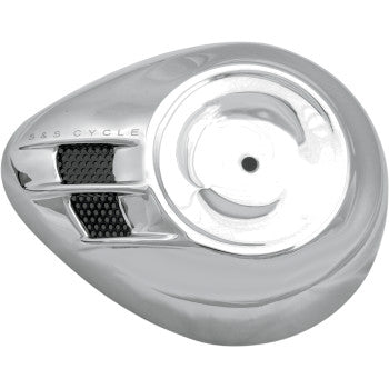 S&S CYCLE 1014-0116 170-0118 Stealth Air Stream Cleaner Cover - Chrome