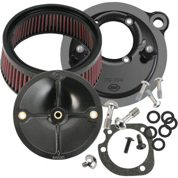 S&S Cycle Super Stock Stealth Air Cleaner - 170-0093 For Harley Sportster 1991-2006