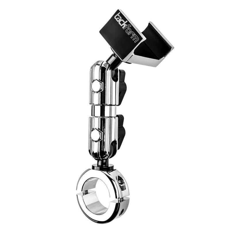 TACKFORM Phone Mount for 7/8"-1-1/4" Handlebars Chrome