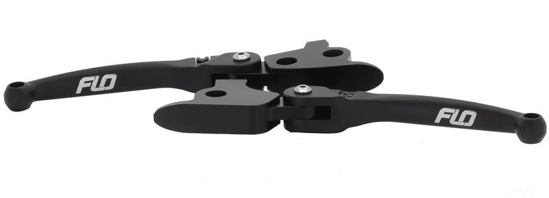 FLO MOTORSPORTS HARLEY FXD DYNA MX STYLE LEVERS 96 -17 - Black