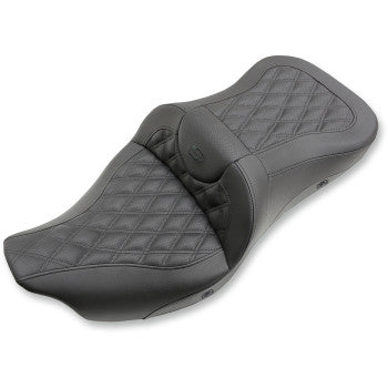 (OPEN BOX) Saddlemen Road Sofa Seat - 808-07B-184HCT For Harley Touring 2008-2025