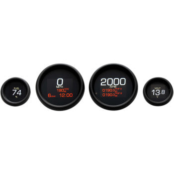 Dakota Digital Gauge Kit - MLX-8404-K For Harley Touring 2004-2013
