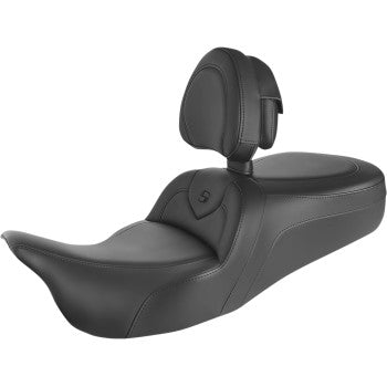 Saddlemen Roadsofa™ Seat - 808-07B-187TBR For Harley Touring 2008-2025
