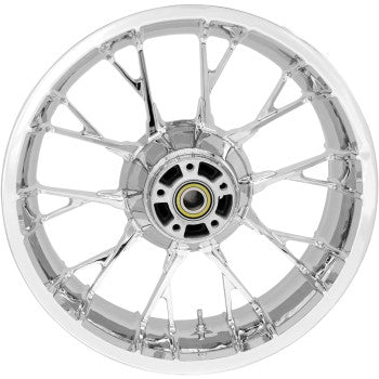 COASTAL MOTO 0202-2180 3D-MAR185CH Marlin Precision Cast 3D Rear Wheel - Single Disc/No ABS - Chrome - 18"x5.50"