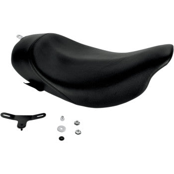 DANNY GRAY 0801-0316 21-403 Buttcrack™ Solo Seat — Smooth - Black - FLHR '08+