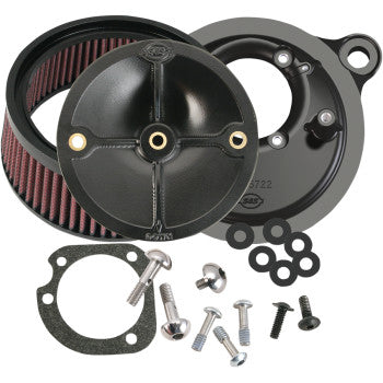 S&S CYCLE 1010-1508 170-0060 Super Stock™ Stealth Air Cleaner Kit - CV —  SpazCycle