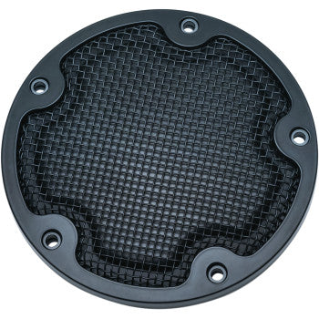 Kuryakyn 6527 Mesh Derby Cover Black For Harley Touring 2015-2020