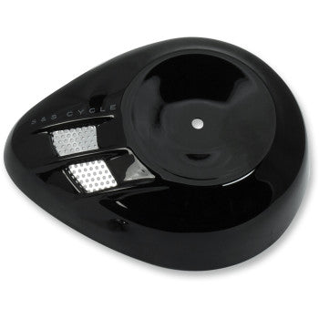 S&S CYCLE 1014-0269 170-0396 Stealth Air Stream Air Cleaner Cover - Gloss Black
