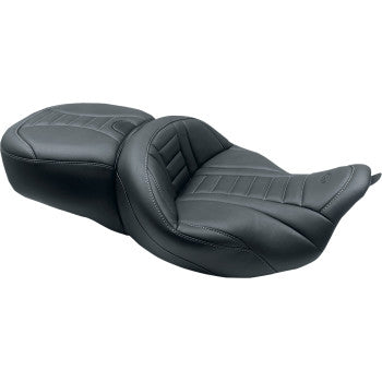 Mustang Deluxe Touring Seat - 79006GM For Harley Touring 2008-2025