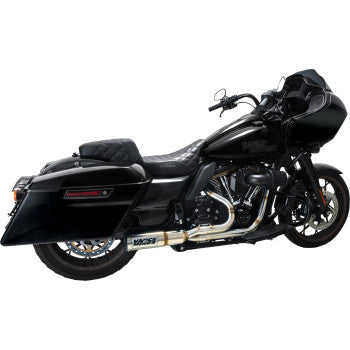 Vance & Hines Hi-Output 2-Into-1 Exhaust System - 27321 For Harley Touring 2017-2025