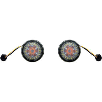 Custom Dynamics Dynamic Ringz™ Turn Signal Assembly - PB-AW-1157 For Harley Motorcycles 2000-2025