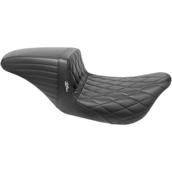 (OPEN BOX) LePera Kickflip Daddy Long Legs Seat - LK-597DLDM For Harley Touring 2008-2023