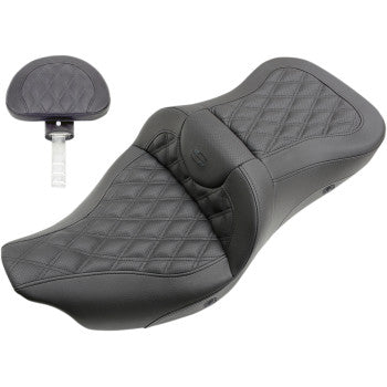 Saddlemen Roadsofa™ Seat - 808-07B-182BRHC For Harley Touring 2008-2025