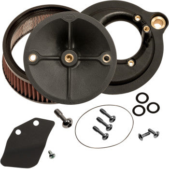 S&S Cycle Super Stock Stealth Air Cleaner - 170-0354C For Harley Motorcycles 2017-2025
