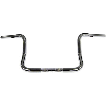 FAT BAGGERS INC. 0601-4772 903012 1-1/4" EZ Install Round Top Handlebar - Rounded Top - 12" - Chrome
