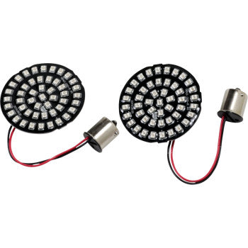 DRAG SPECIALTIES 2020-1811 LED Bullet-Style Turn Signal Insert - Red