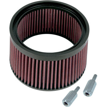 S&S CYCLE 1011-2766 170-0127 Optional Stealth Hi-Flo Filter Kit (1" Taller)