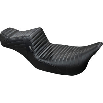 LE PERA 0801-1439 LK-587DLPT Tailwhip Daddy Long Legs Seat - Pleated - Black