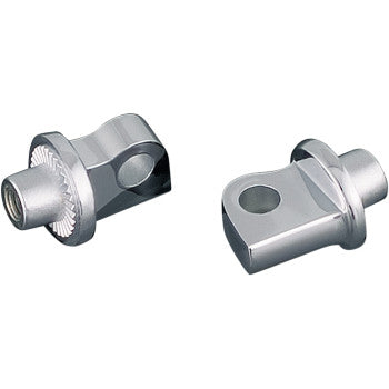 KURYAKYN 1620-0671 496934 Male-Mount Splined Footpeg Adapters