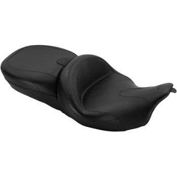 MUSTANG 0801-0932 76860 Vintage Summit Touring 2-Up Vinyl Seat - With Receptacle - FL '08+