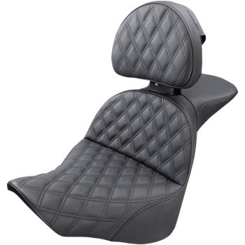 SADDLEMEN 0802-1023 818-27-030LS Explorer Seat - Lattice Stitched - Backrest