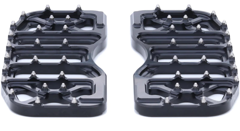 FLO MOTORSPORTS V5 BAGGER / TOURING HARLEY FLOOR BOARDS - BLACK