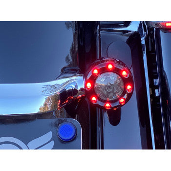 (OPEN BOX) Custom Dynamics ProBEAM® Turn Signal - PB-BR-RR-57-BR For Harley Motorcycles 2007-2025
