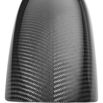 SLYFOX 1401-0844 12057G Carbon Fiber Fender - Front - Gloss Black