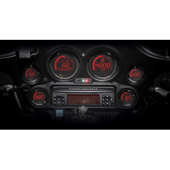 Koso North America HD-02 Gauge - BA050907 For Harley Touring 2004-2013