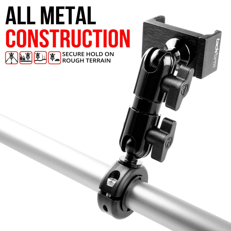 TACKFORM Phone Mount for 7/8"-1-1/4" Handlebars - Black