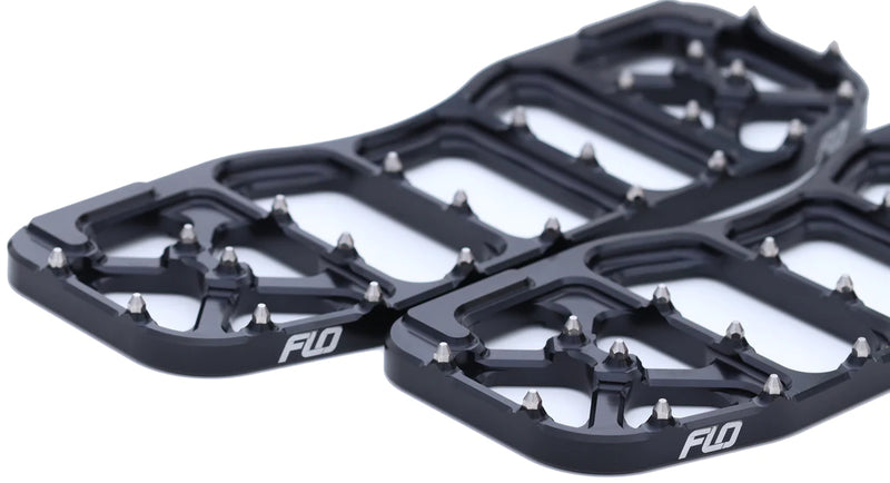 FLO MOTORSPORTS V5 BAGGER / TOURING HARLEY FLOOR BOARDS - BLACK
