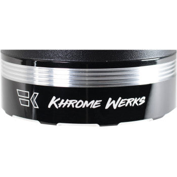 KHROME WERKS 1861-1455 200709P 4.5" Replacement Tip 4.5" End Cap - Tracer