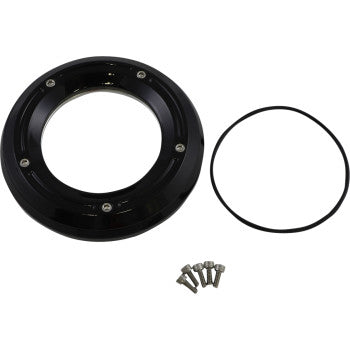 Trask Assault Derby Cover - TM-0042BK For Harley Softail 2018-2025