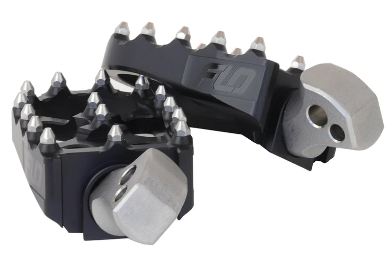 FLO MOTORSPORTS 2018-2022 HARLEY SOFTAIL M8/PAN AMERICA MX PEGS - Black