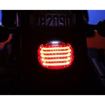 CUSTOM DYNAMICS 2010-1362 PB-TL-LPW-R ProBEAM® Low-Profile LED Taillight Kit — with Top Tag Light - with License Plate Illumination Window - Red