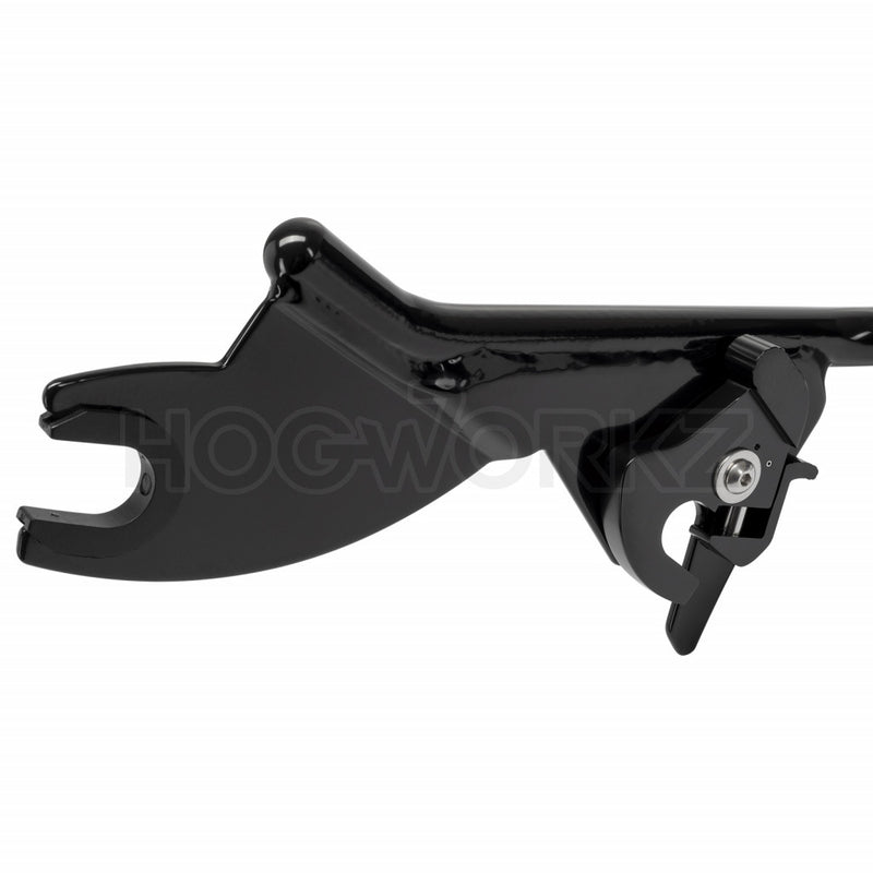 Hogworkz Harley Touring Black Detachable Tall Boy Sissy Bar Backrest - HW157122 For Harley Motorcycles 2009-2026