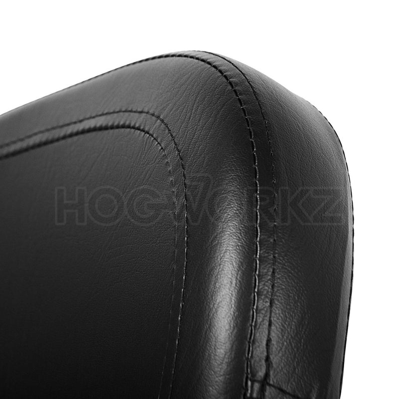 Hogworkz Harley Touring Chrome Tall Boy Detachable Sissy Bar Backrest - HW157111 For Harley Motorcycles 2009-2026