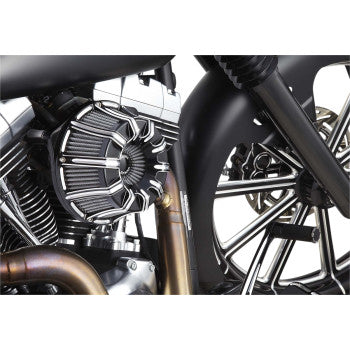 Arlen Ness Inverted Series 10 Gauge Air Cleaner - 18-947 For Harley Motorcycles 2017-2025