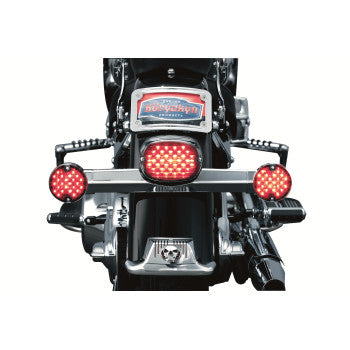 KURYAKYN 2030-0781 3138 Curved License Plate Mount