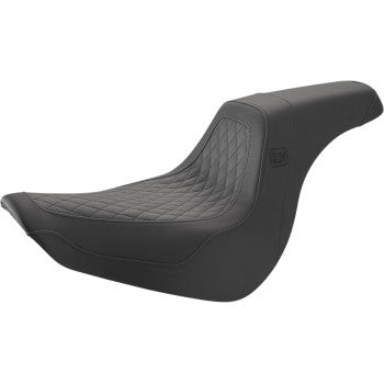 (OPEN BOX) Saddlemen Speed Merchant Pro Series Seat - SM81829DB For Harley Softail 2018-2025