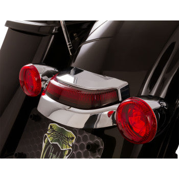 CIRO 2010-1455 40173 Crown Taillight with Lightstrike™ Technology Taillight - Red - Chrome