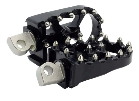 FLO MOTORSPORTS V3 FOOT PEGS FOR HARLEY DAVIDSON - BLACK