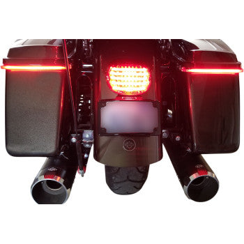 (OPEN BOX) Custom Dynamics Taillight - PB-TL-LPBW-R For Harley Motorcycles 1988-2024