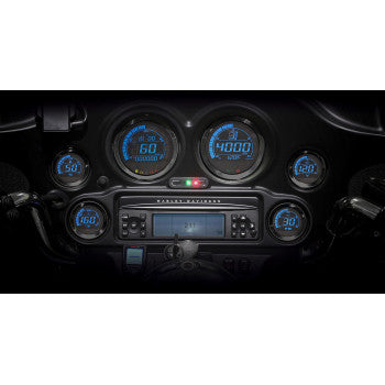 Koso North America HD-02 Gauge - BA050907 For Harley Touring 2004-2013
