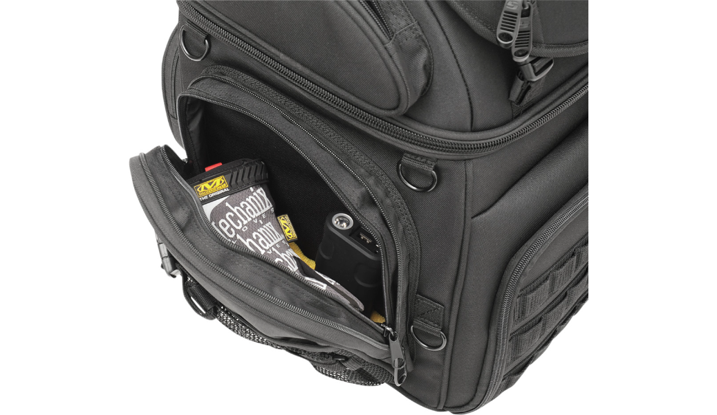 SADDLEMEN 3515-0202 EX000298A Tactical Sissy Bar Bag - BR3400