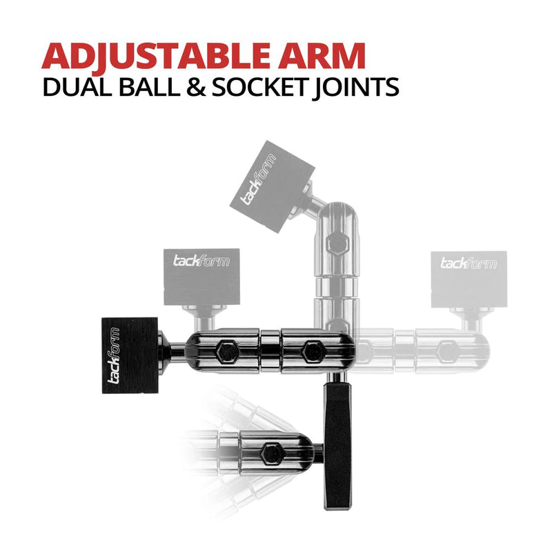 TACKFORM Brake/Clutch/Perch Mount | Two in One, Single or Double Ball - Black