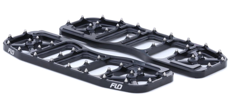 FLO MOTORSPORTS V5 BAGGER / TOURING HARLEY FLOOR BOARDS - BLACK
