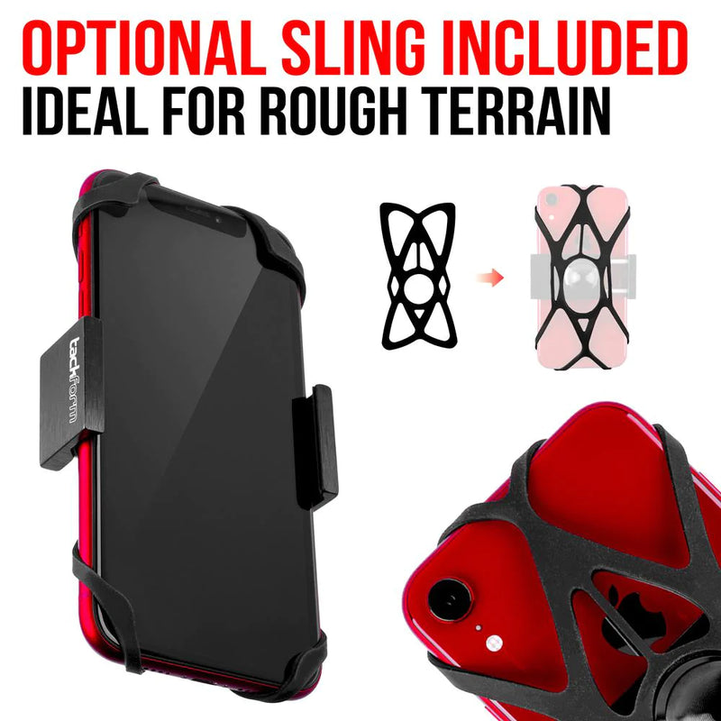 TACKFORM Brake/Clutch/Perch Phone Mount | Chrome