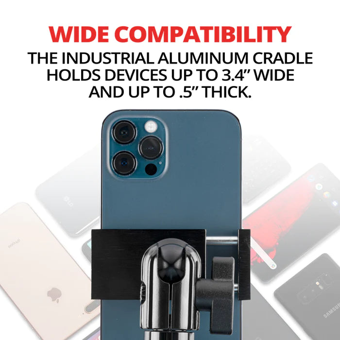 TACKFORM Brake/Clutch/Perch Phone Mount | Chrome