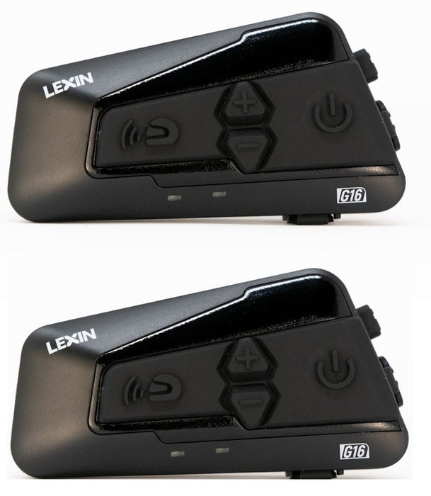 LEXIN G16 16 Rider Intercom with Advanced LEXINPULSE Sound and Music S —  SpazCycle